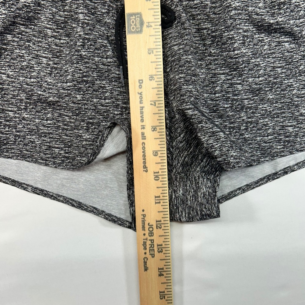 Hollister Gilly Hicks Womens Medium Gray Space Dye Active Running Shorts - Picture 5 of 8